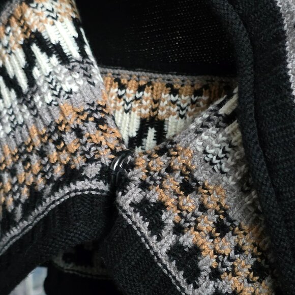 NWOT ANTHROPOLOGIE ELLA MOSS (XS/L) Nadeem Oversized Open Cardigan Silk/Cotton - Picture 8 of 10